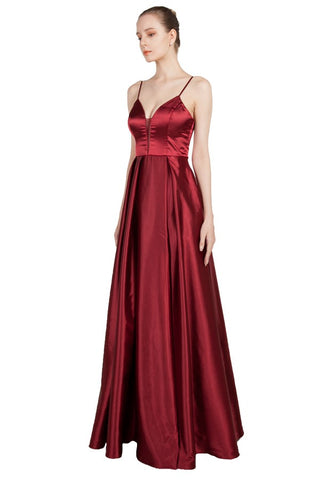 Monique Formal Gown Maroon