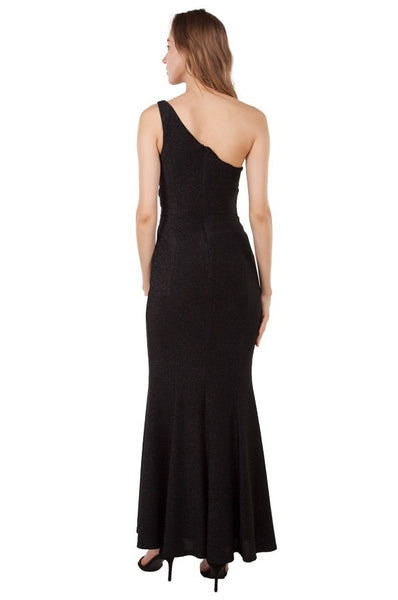 Angelina Stretch Gown Black