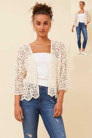 Georgia Crochet Cardigan