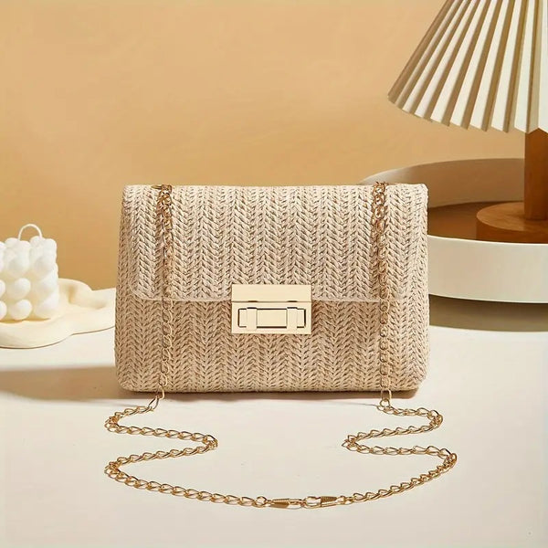 Peachy Woven CB Bag