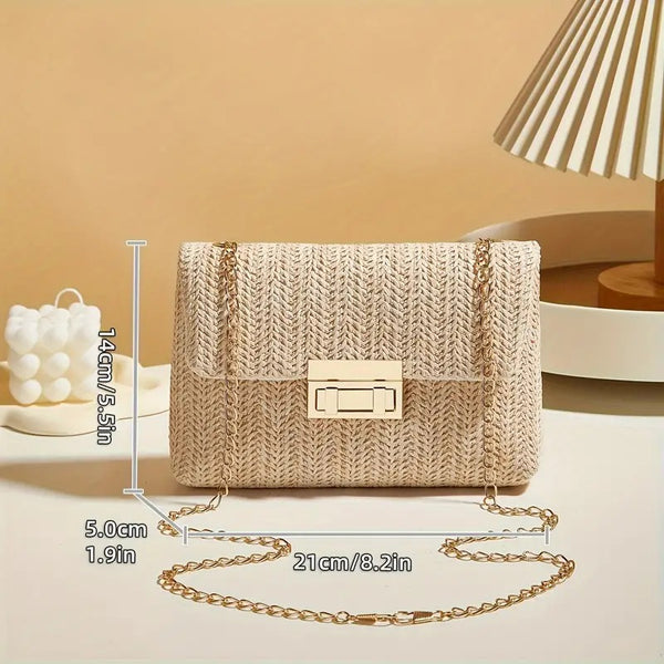 Peachy Woven CB Bag