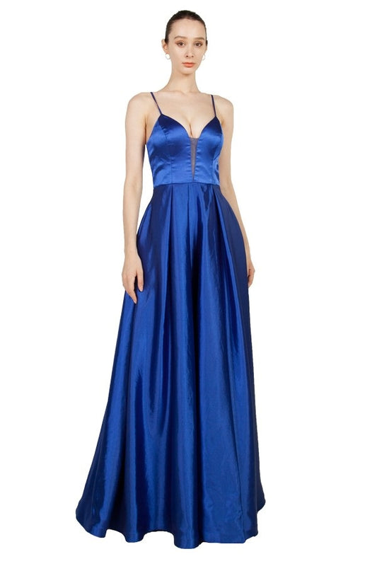 Hailey Gown Royal Blue
