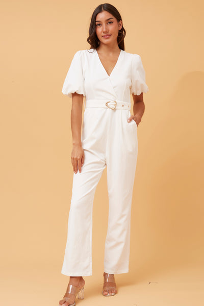 Eliza Jumpsuit White