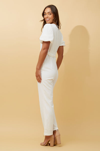 Eliza Jumpsuit White