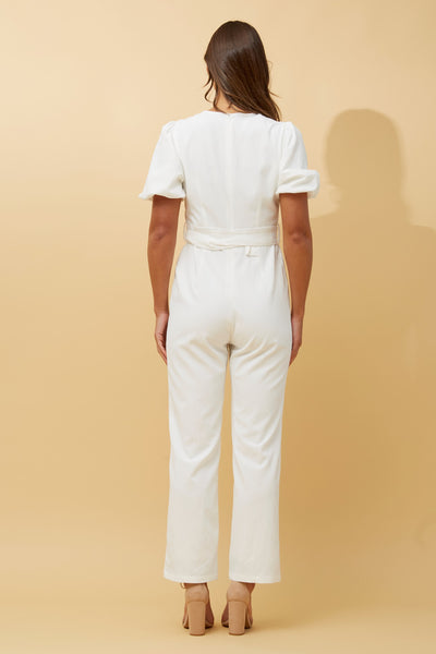 Eliza Jumpsuit White