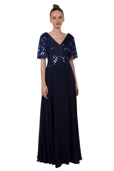 Marbella Gown Navy