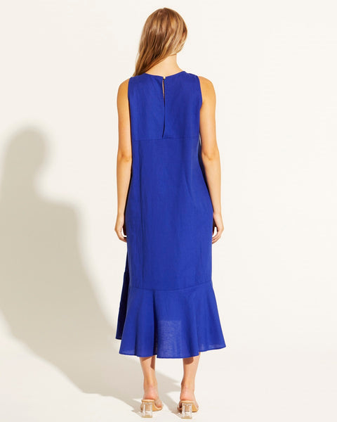 Sasha Linen Cotton Shift Dress