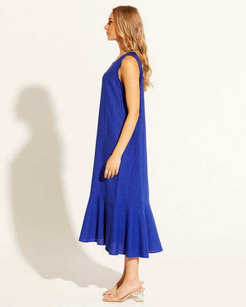 Sasha Linen Cotton Shift Dress