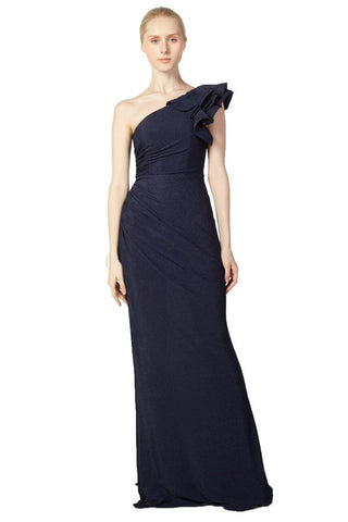 Sigrid Stretch Gown Navy