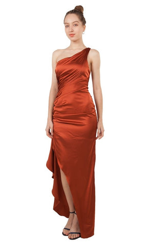 Silvana Gown Rust