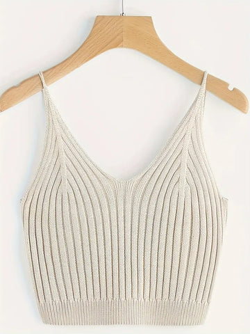 Sylvia Crop Knit Top