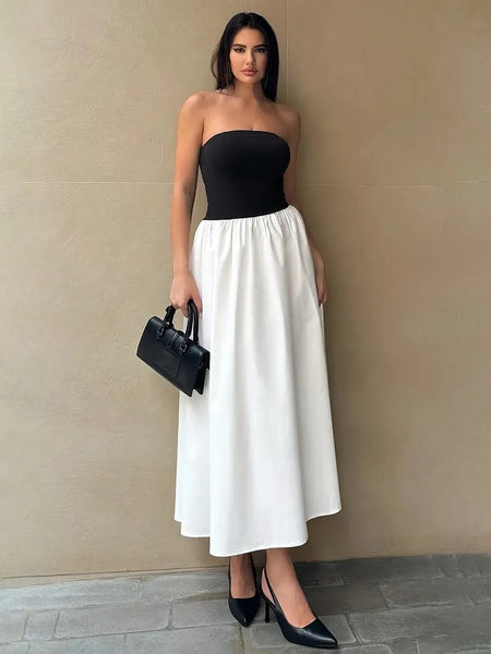 Tube Top Midi Dress