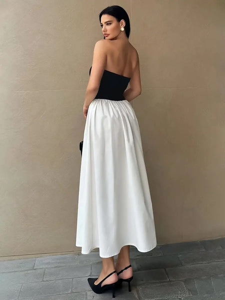 Tube Top Midi Dress