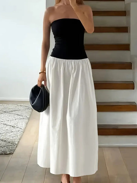 Tube Top Midi Dress