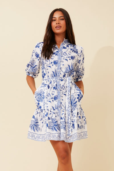 Zanthia Print Dress