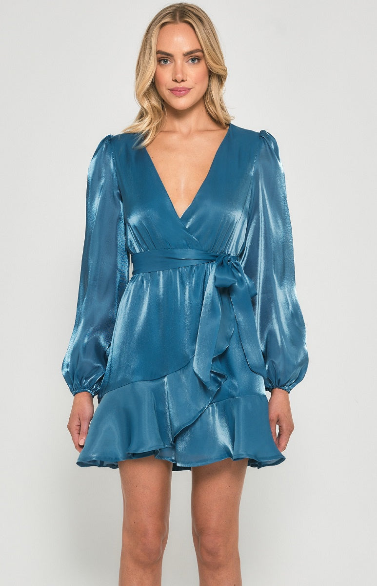 Genevieve Dress Blue